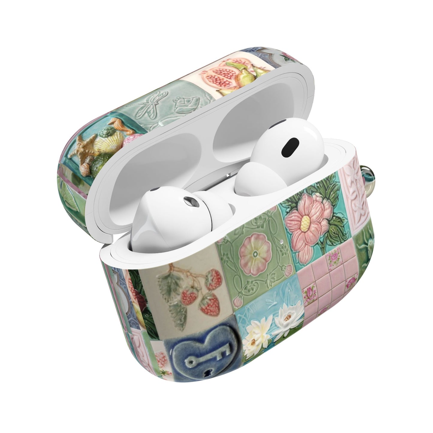 Garden Mosaic Tiles AirPod Case