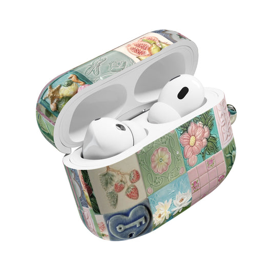 Garden Mosaic Tiles AirPod Case