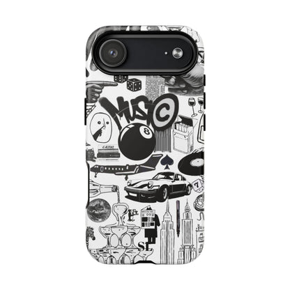 Black and White MagSafe Case