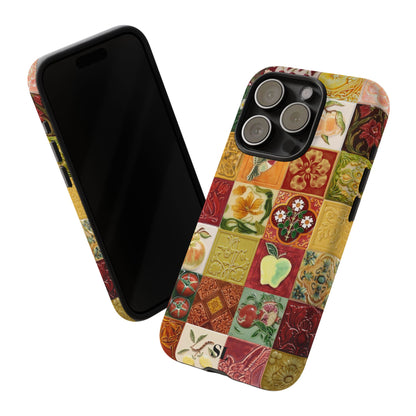 Orchard Mosaic Tiles iPhone Case