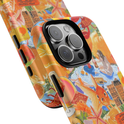 Orange Goldfish iPhone Case
