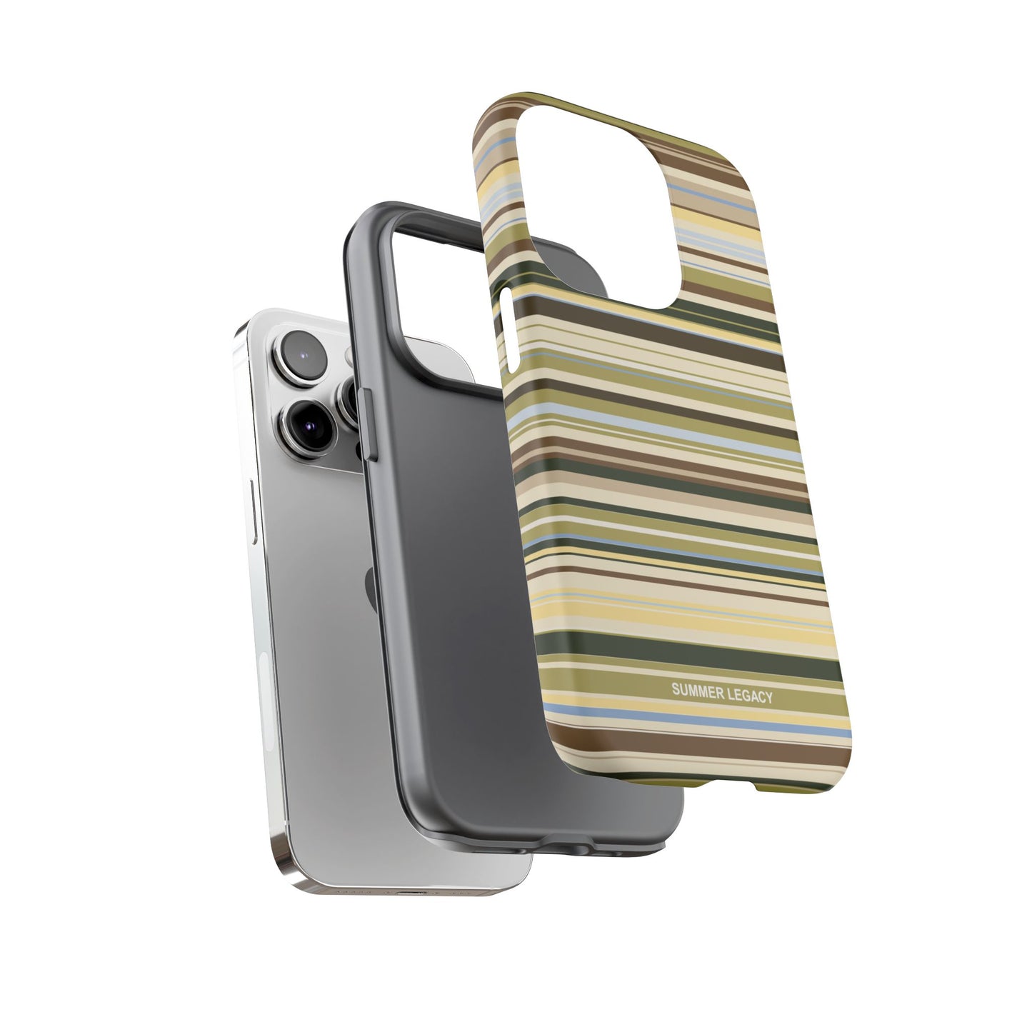 Palm Multi-stripe iPhone Case