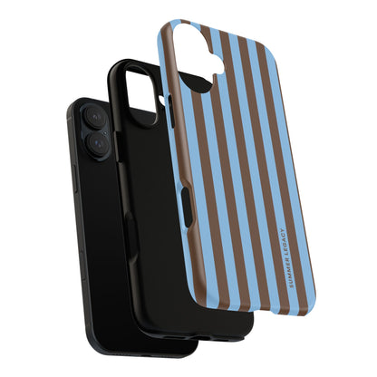 Mocha Stripe iPhone Case
