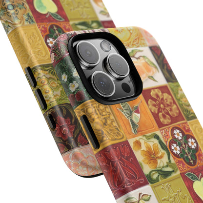 Orchard Mosaic Tiles iPhone Case