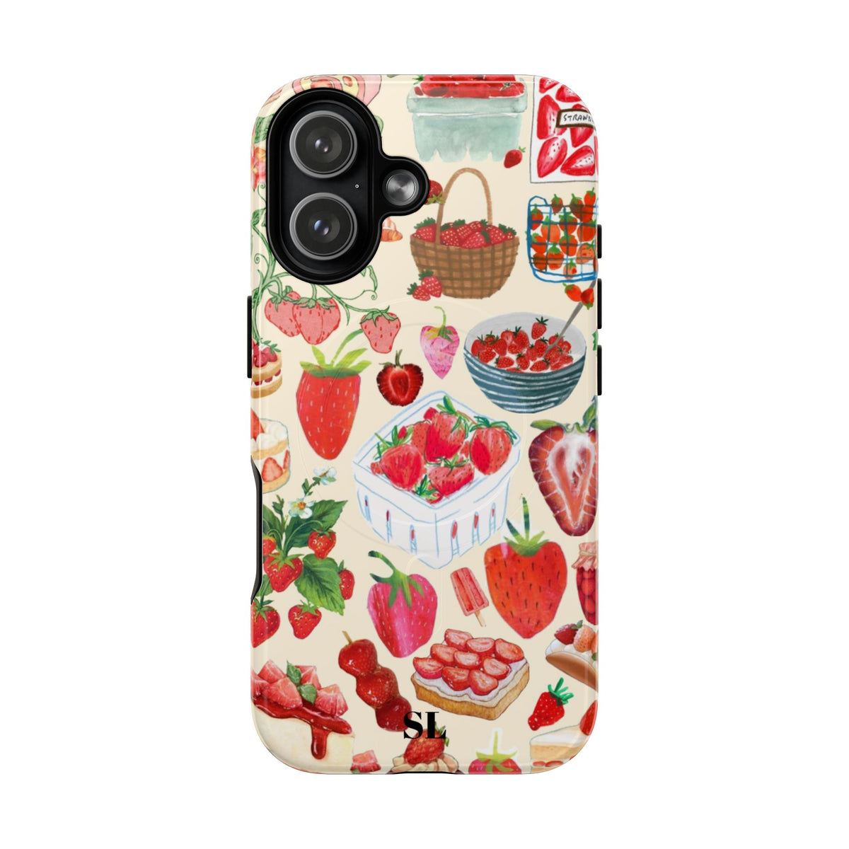Strawberry Collage MagSafe Case