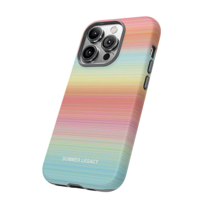 Sunrise Ombre Stripe iPhone Case