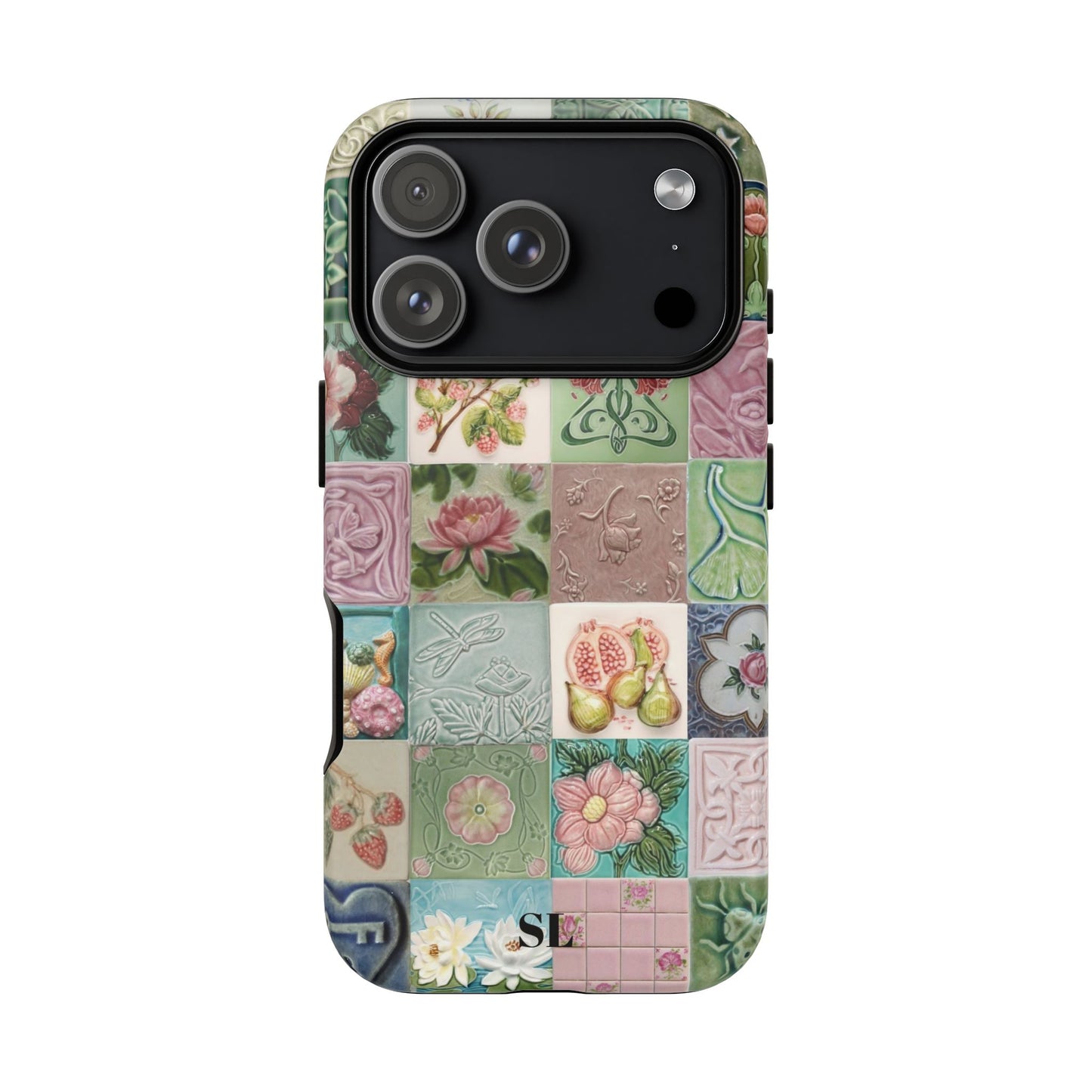 Garden Mosaic Tiles iPhone Case