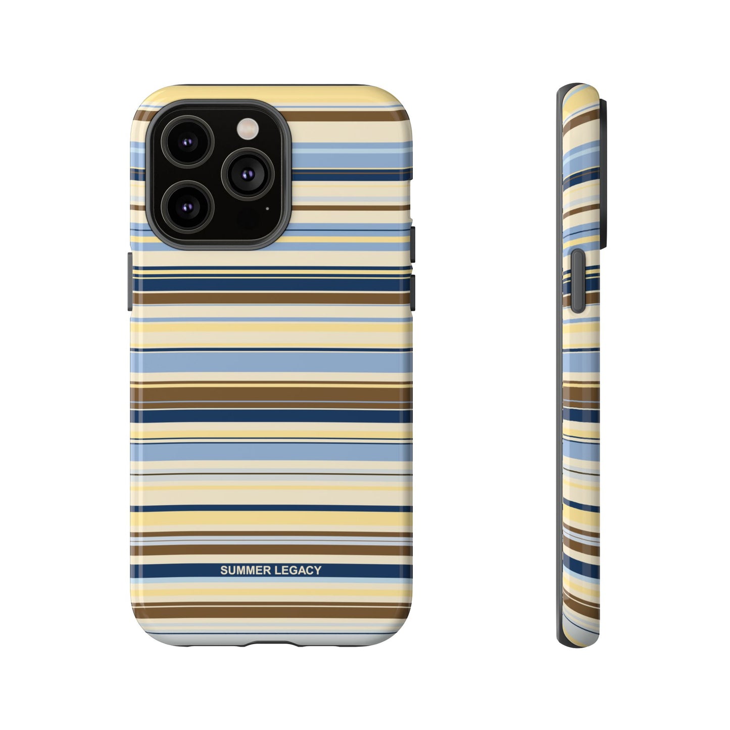Coconut Multi-stripe iPhone Case