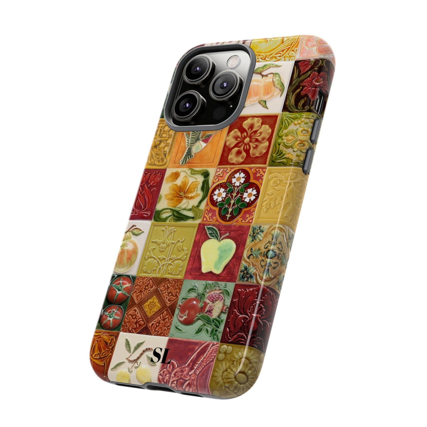 Orchard Mosaic Tiles iPhone Case