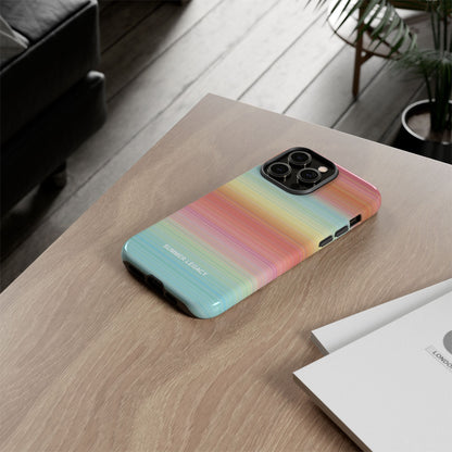 Sunrise Ombre Stripe iPhone Case