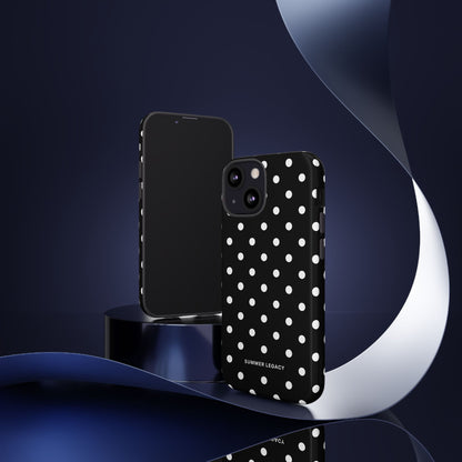 Ebony Polka Dot iPhone Case