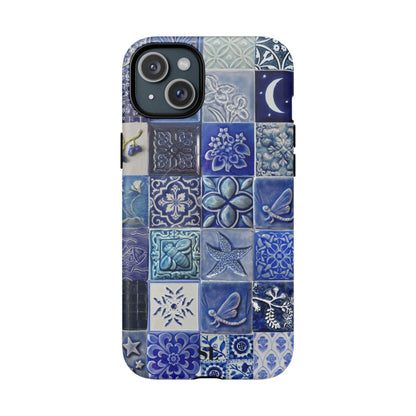 Midnight Mosaic Tiles MagSafe Case