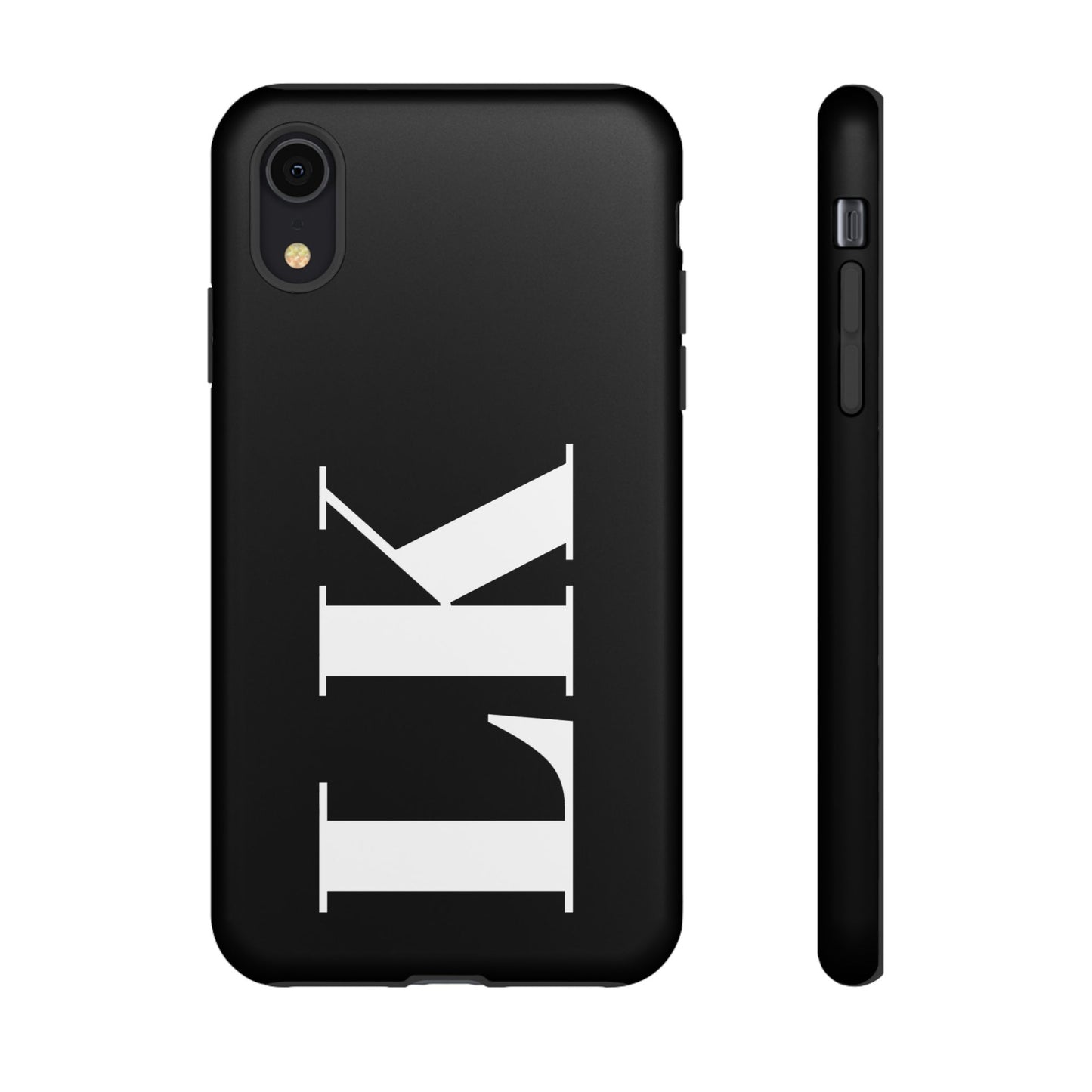 Ebony Custom Initial iPhone Case