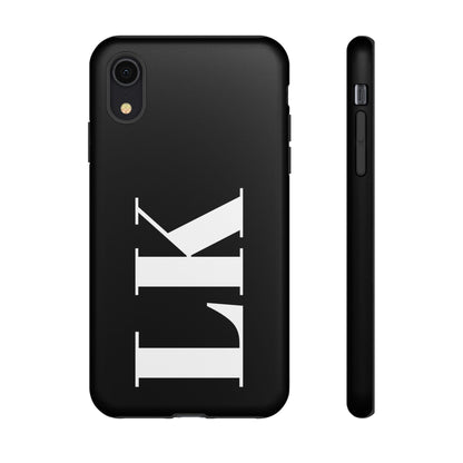 Ebony Custom Initial iPhone Case