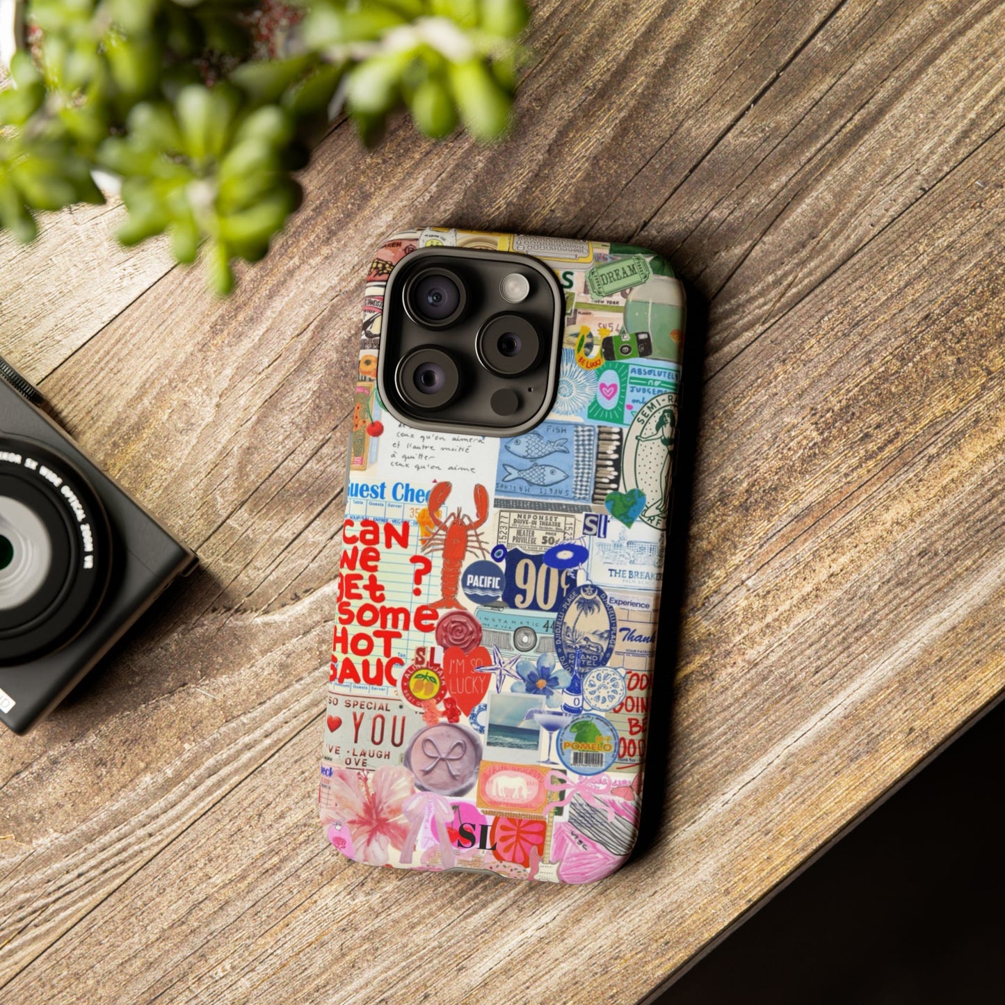 Scrapbook iPhone Case