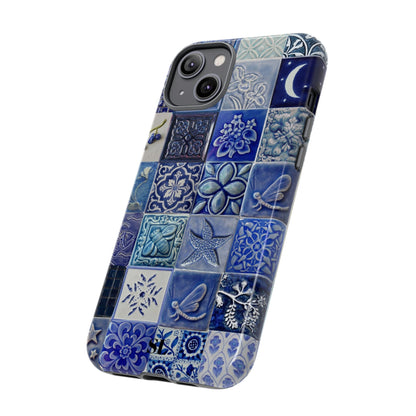 Midnight Mosaic Tiles iPhone Case