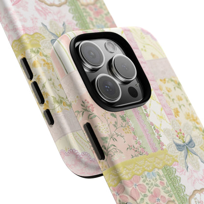 Garden Quilt Patchwork iPhone Case