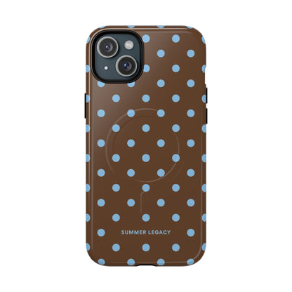 Mocha Polka Dot MagSafe Case
