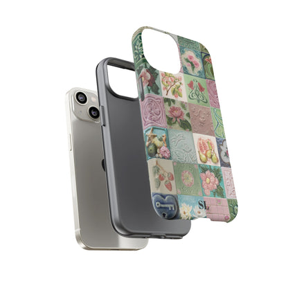 Garden Mosaic Tiles iPhone Case