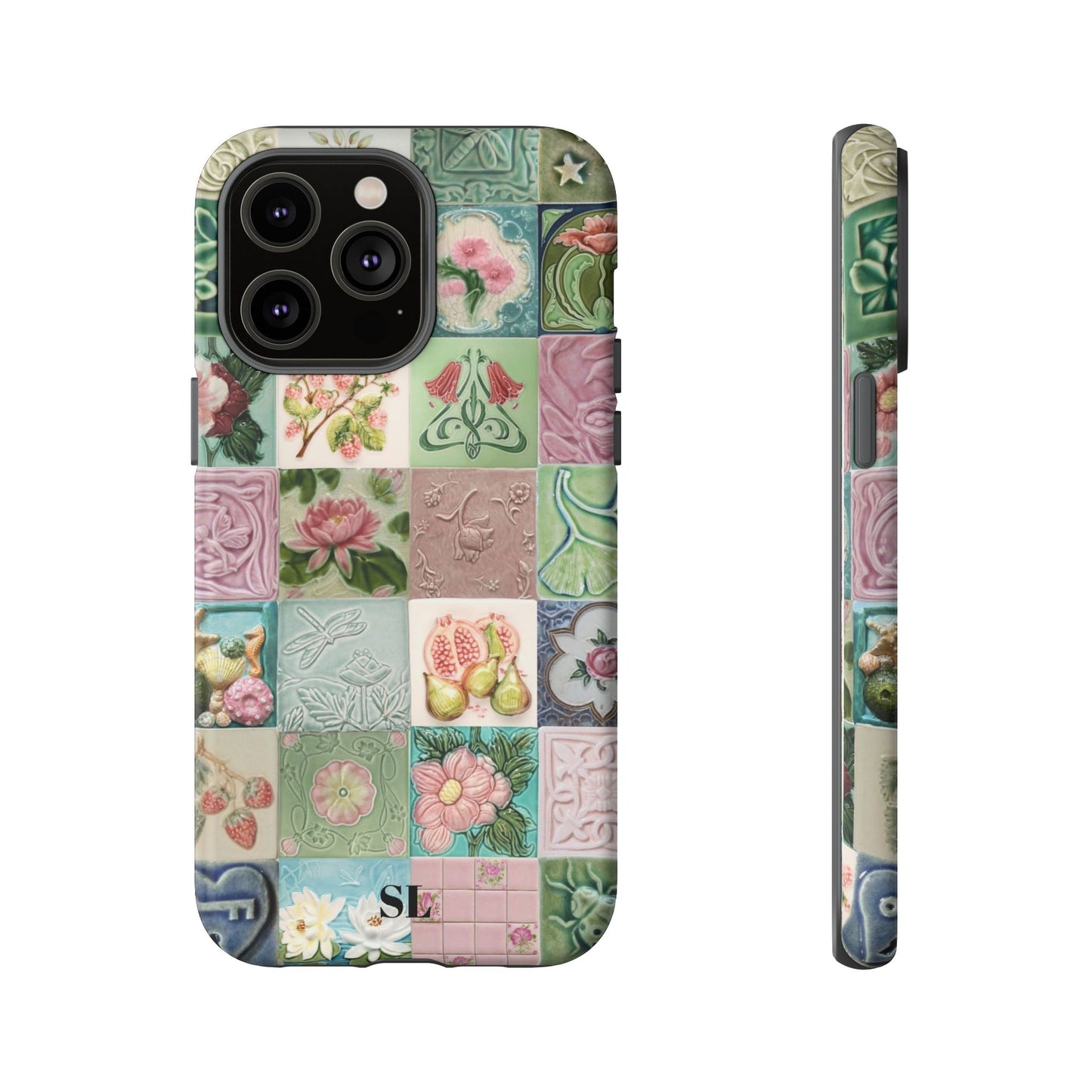 Garden Mosaic Tiles iPhone Case