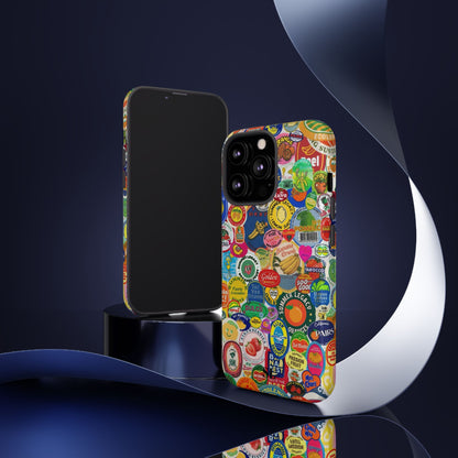 Fruit Stickers iPhone Case