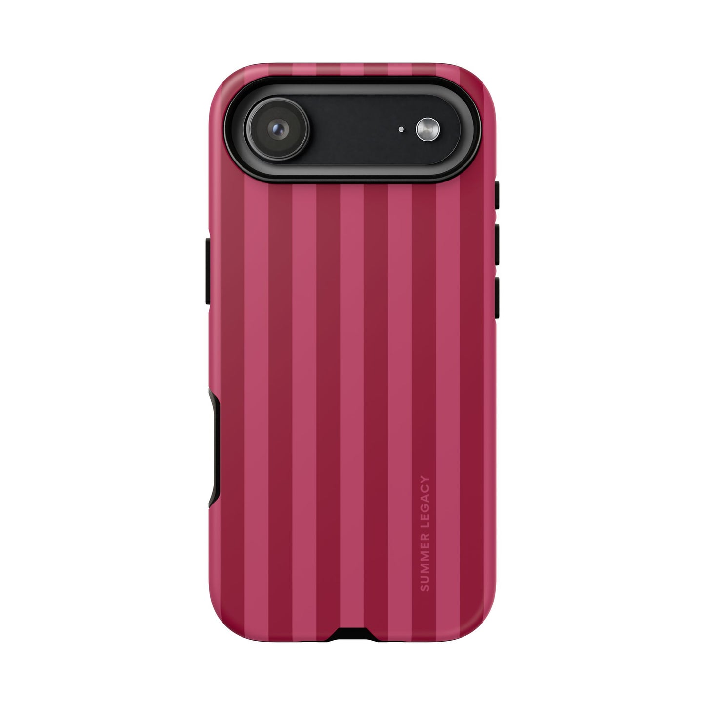 Berry Stripe iPhone Case