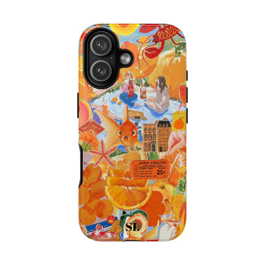 Orange Goldfish iPhone Case