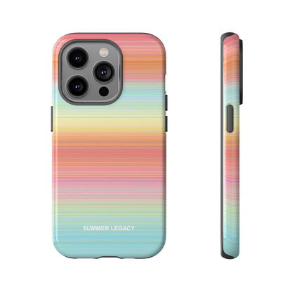 Sunrise Ombre Stripe iPhone Case
