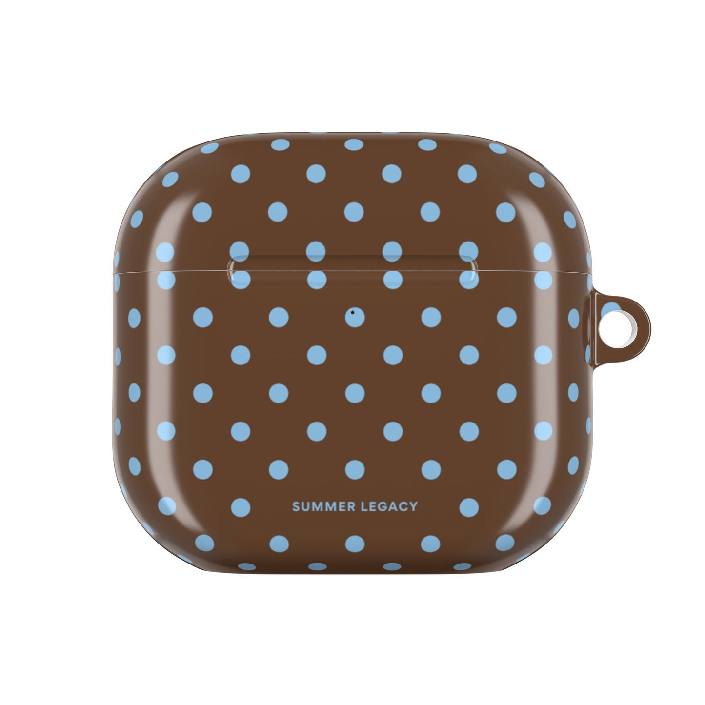 Mocha Polka Dot AirPod Case