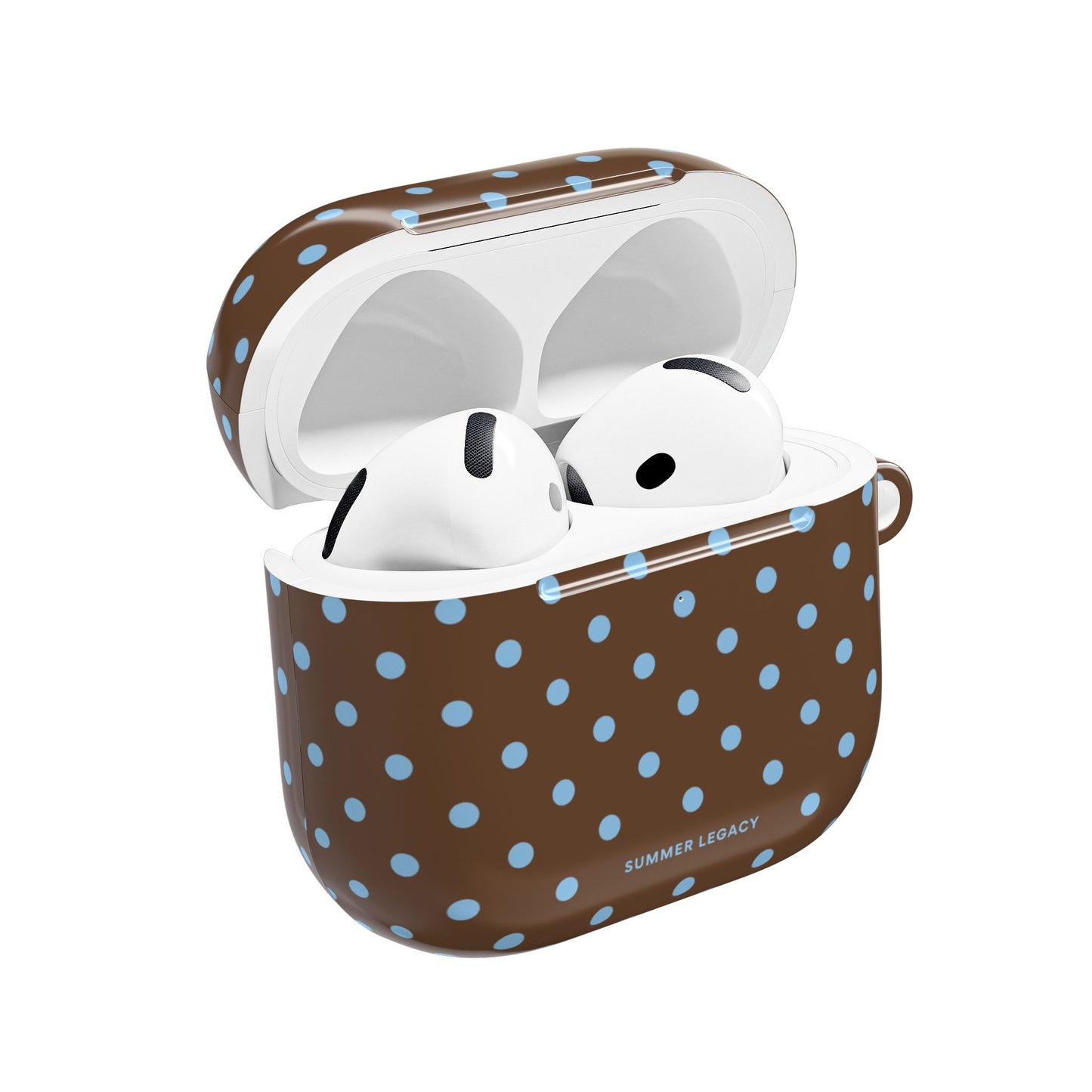 Mocha Polka Dot AirPod Case