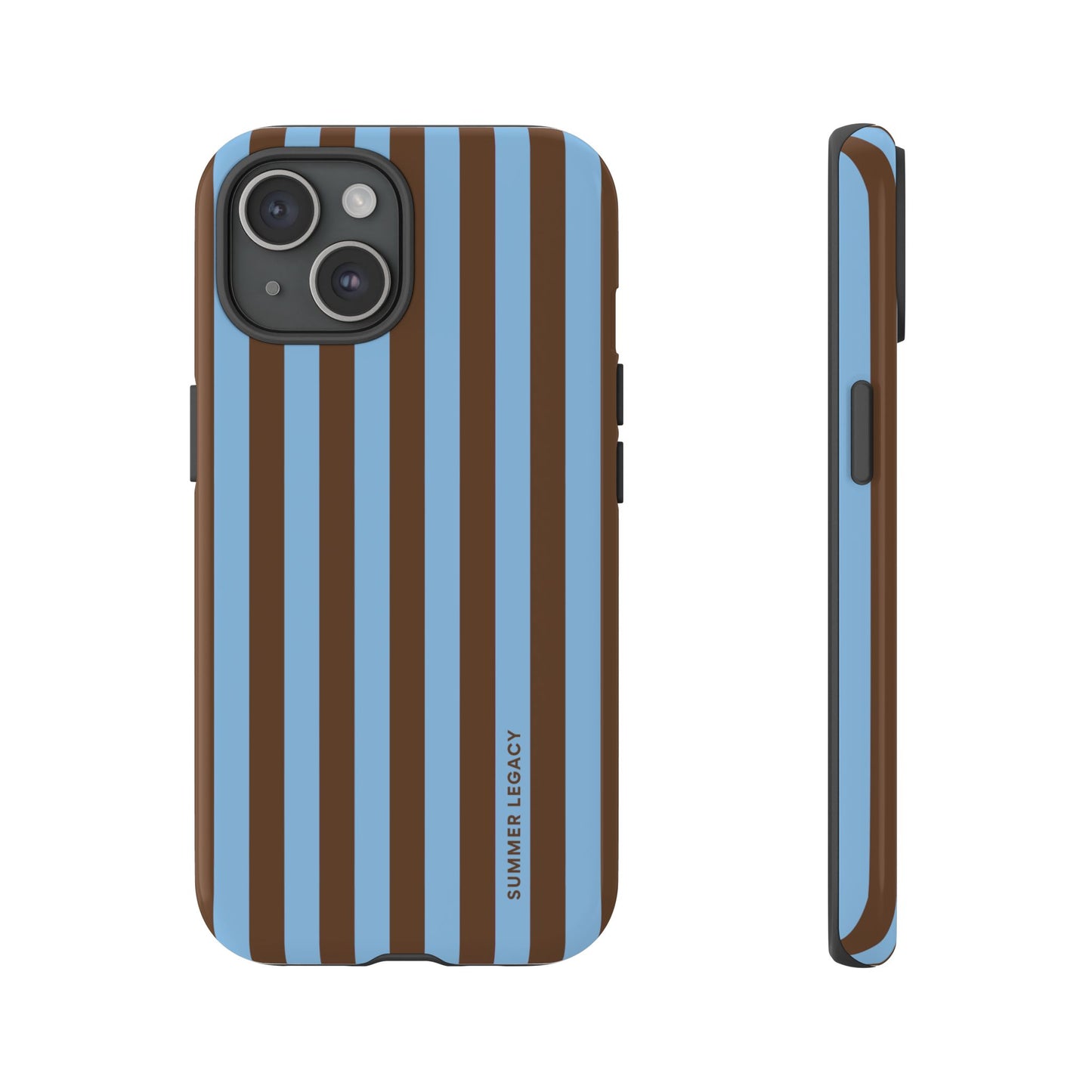 Mocha Stripe iPhone Case