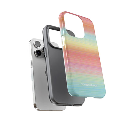 Sunrise Ombre Stripe iPhone Case