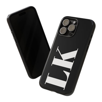 Ebony Custom Initial iPhone Case