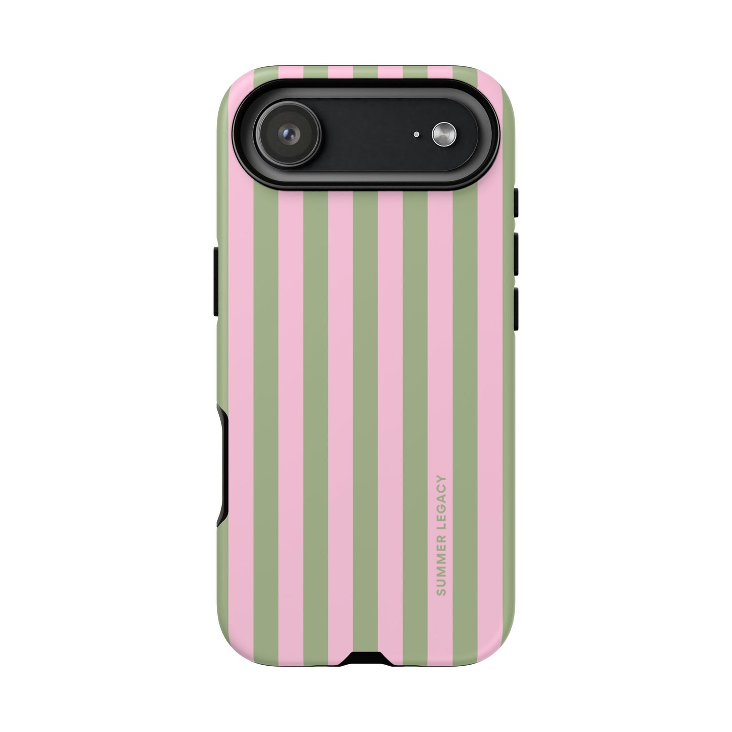 Guava Stripe iPhone Case