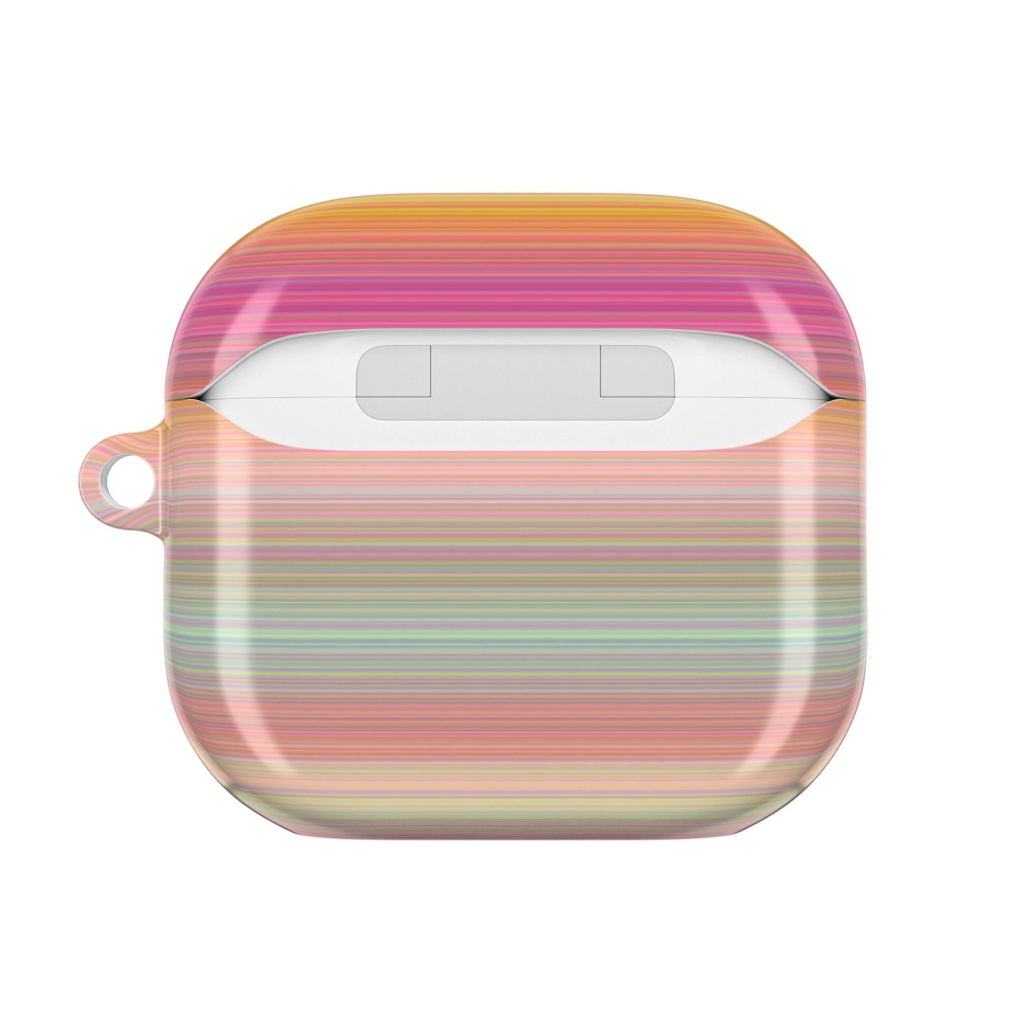 Champagne Ombre Stripe AirPod Case
