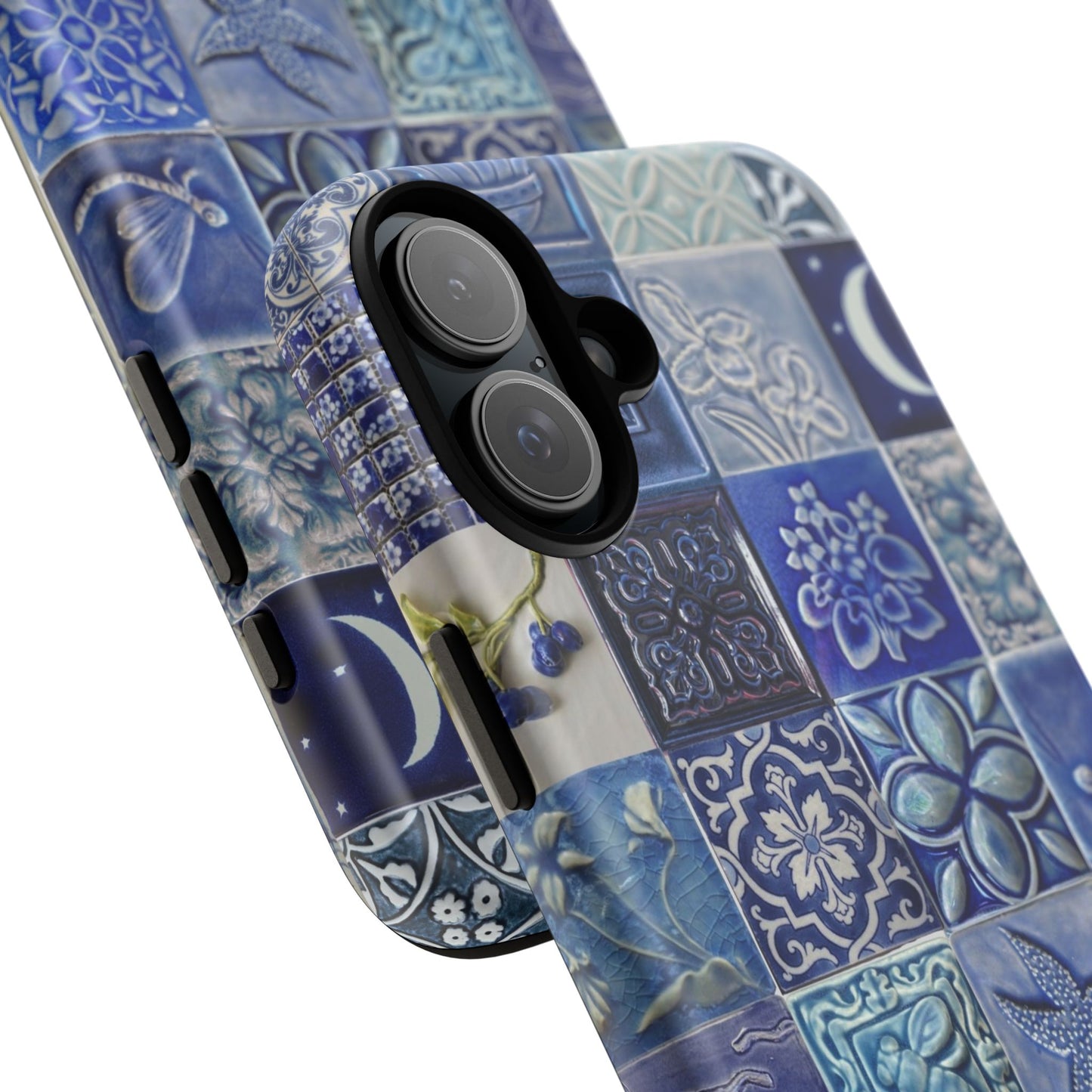Midnight Mosaic Tiles iPhone Case