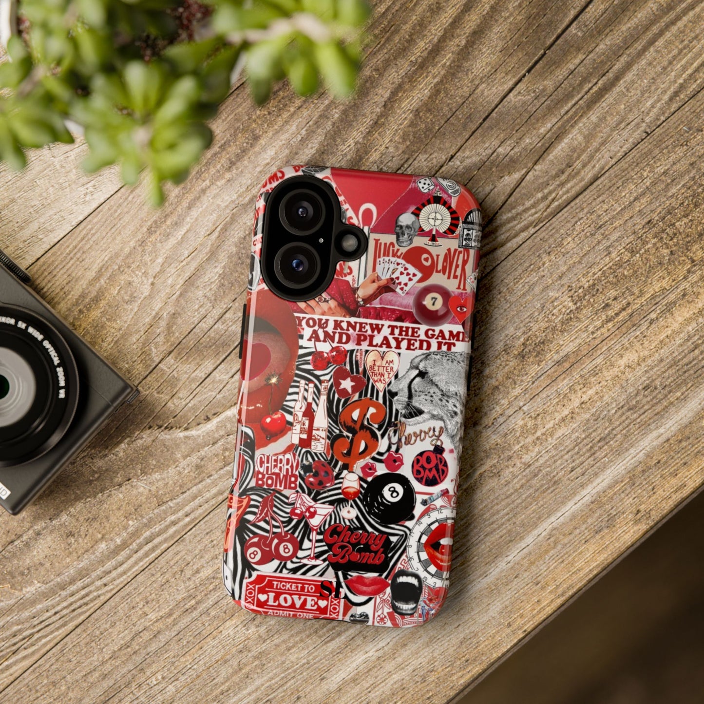 Cherry Bomb iPhone Case