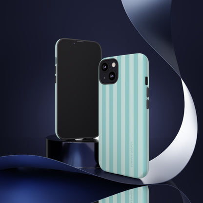 Teal Stripe iPhone Case