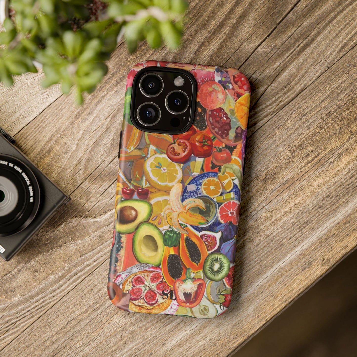 Fruits and Veggies iPhone Case