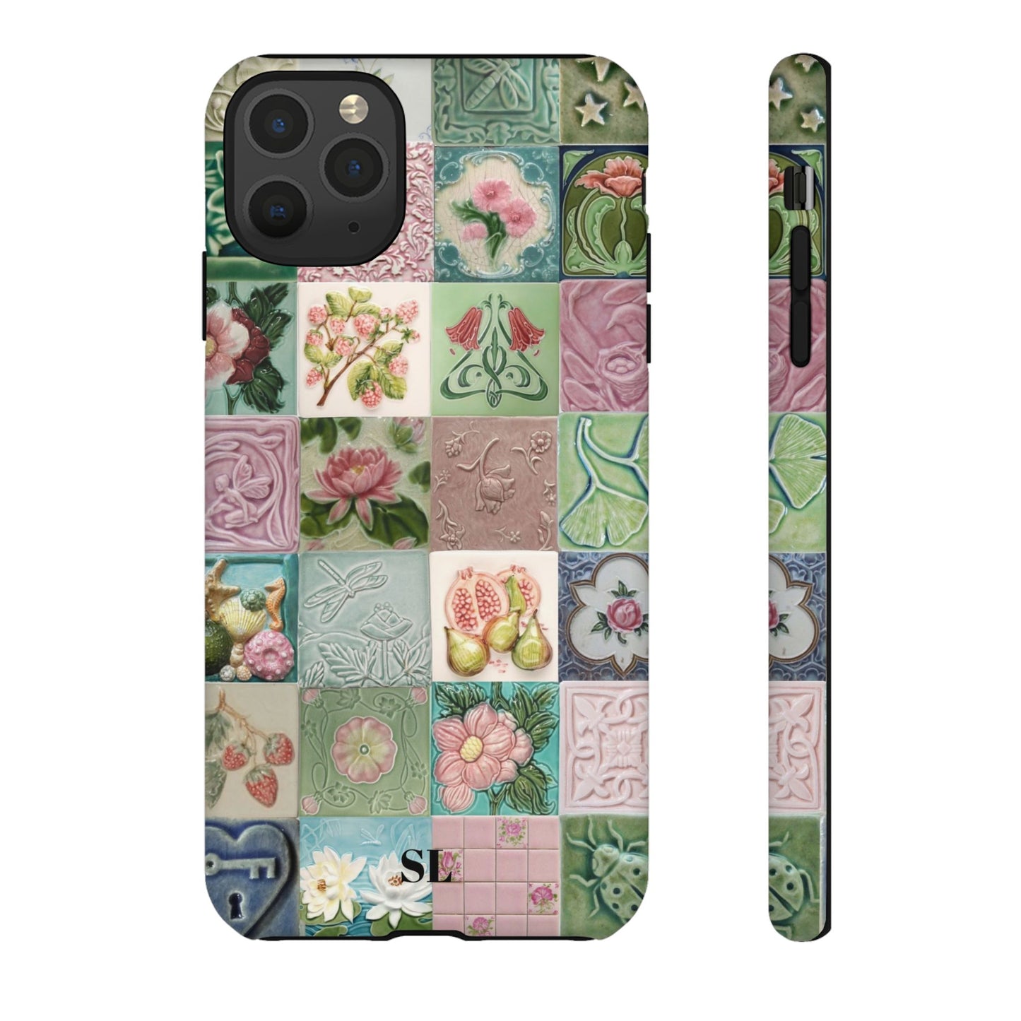 Garden Mosaic Tiles iPhone Case