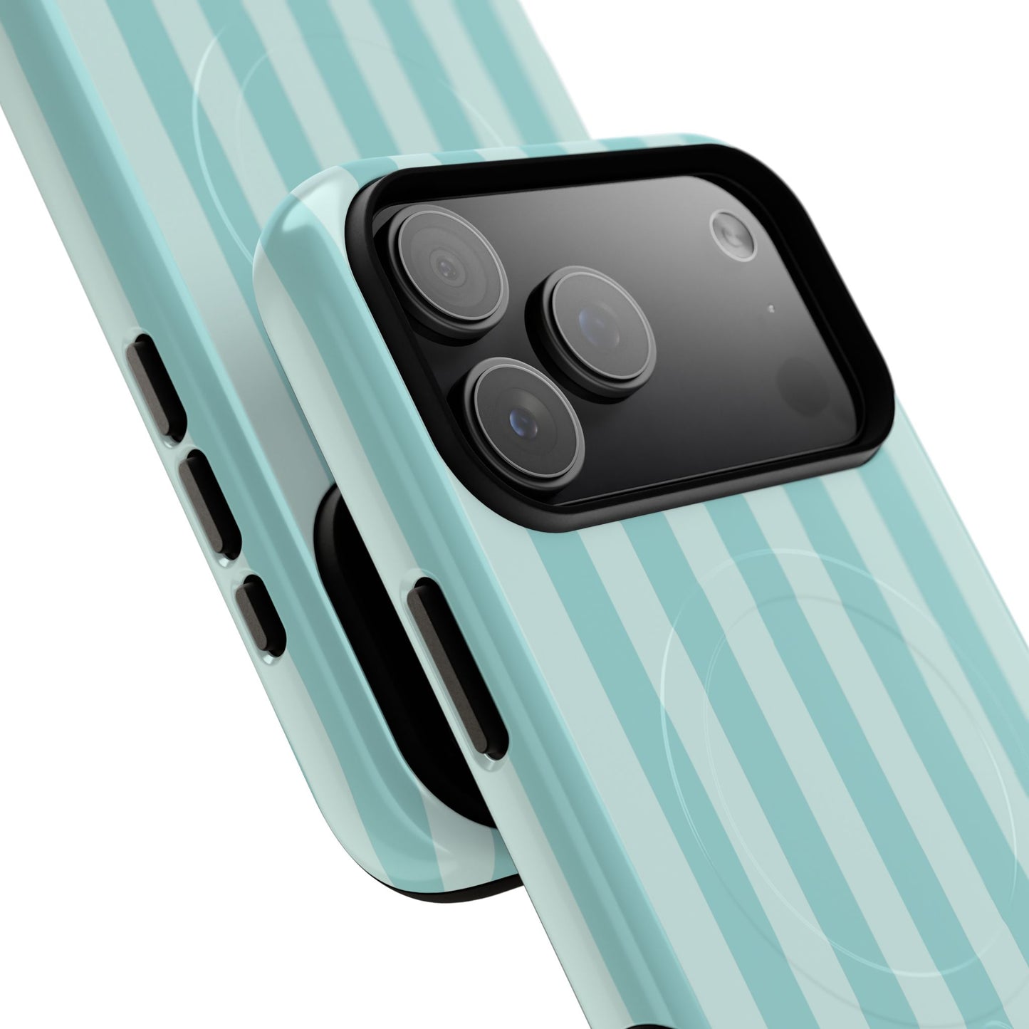 Teal Stripe MagSafe Case
