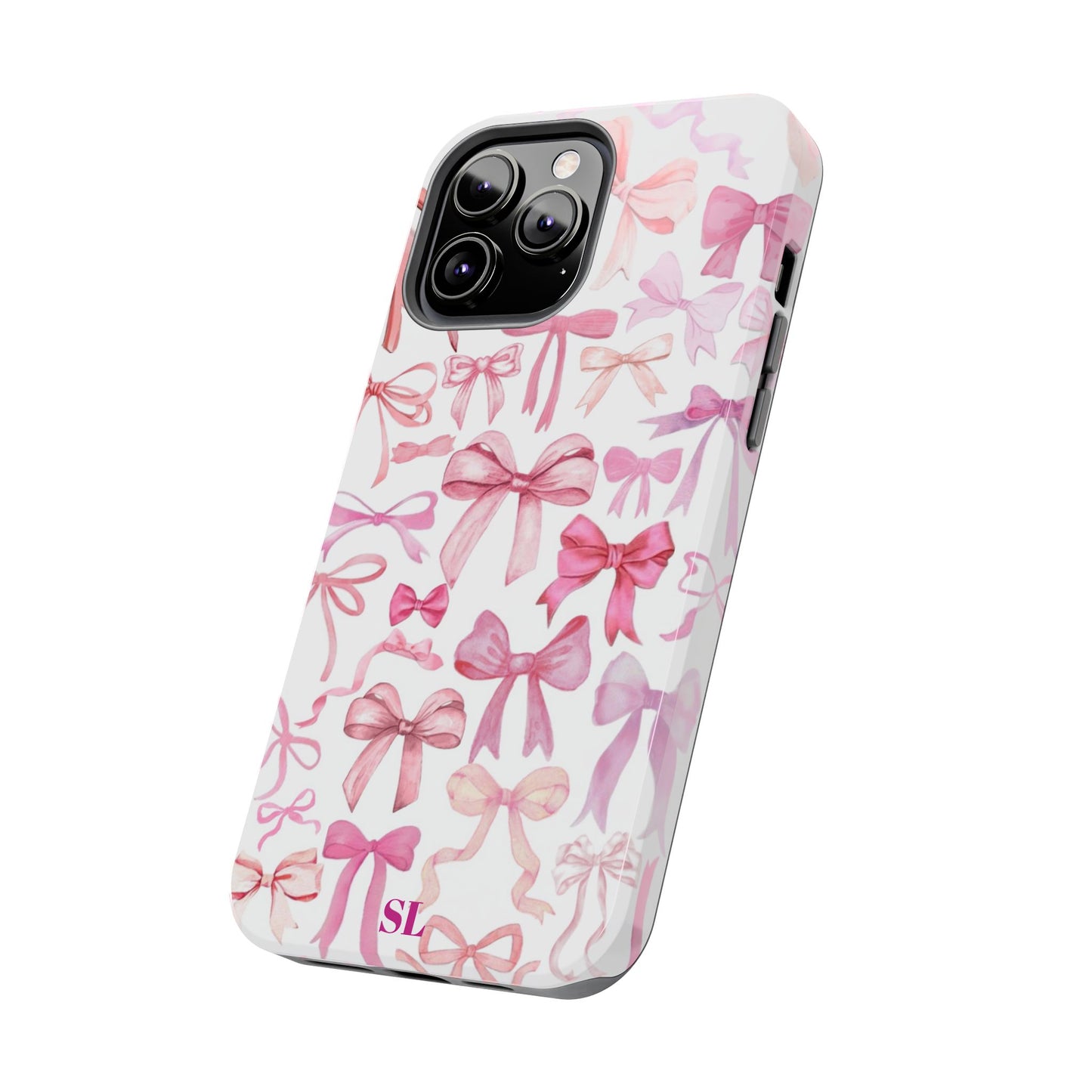 Pink Bows iPhone Case