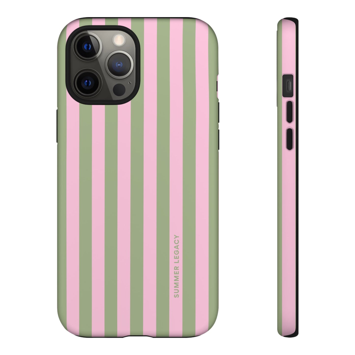 Guava Stripe iPhone Case