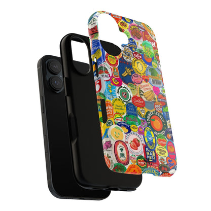 Fruit Stickers iPhone Case