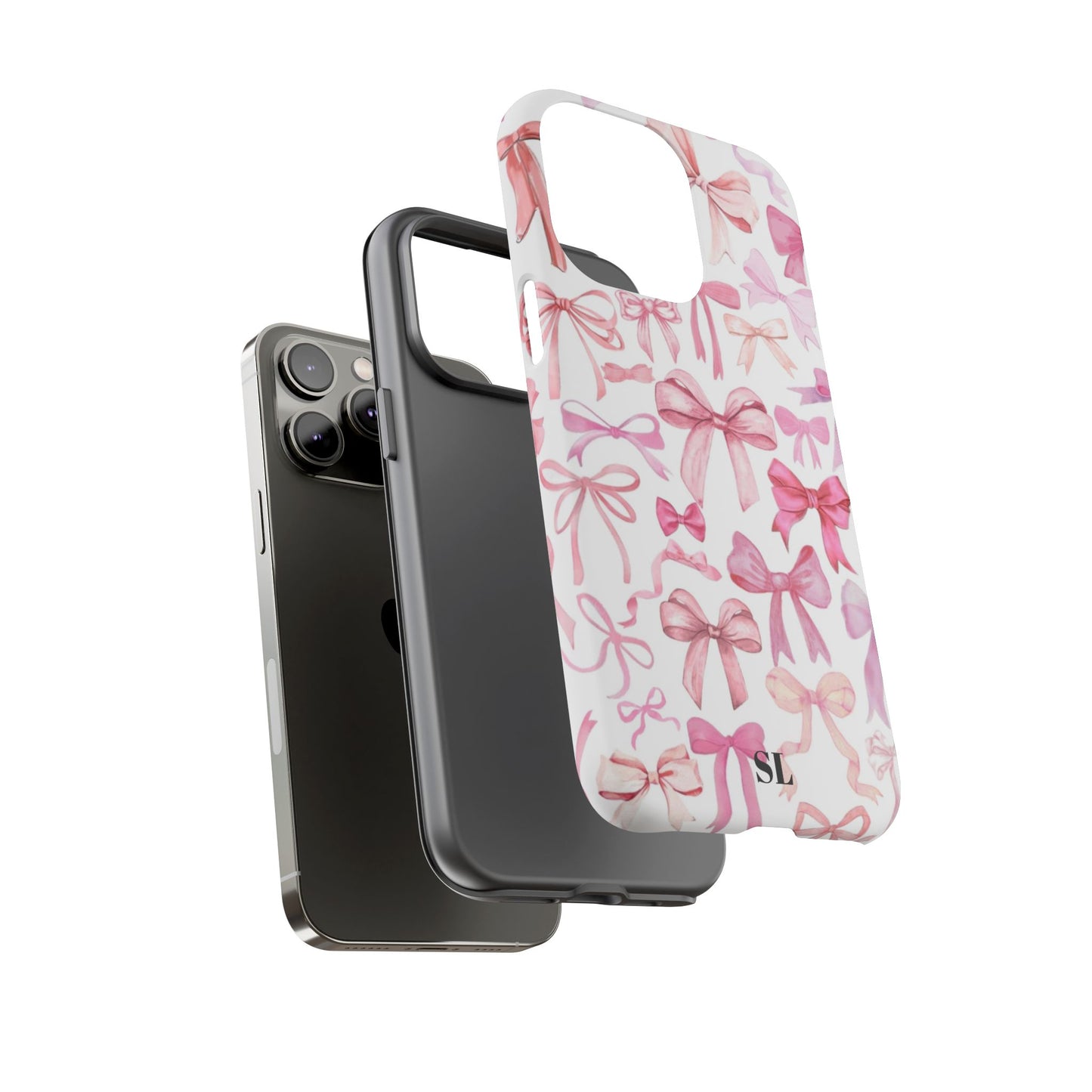 Pink Bows iPhone Case