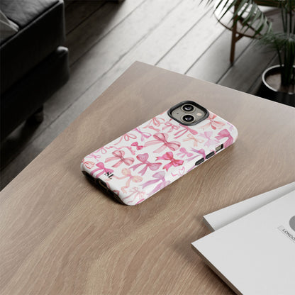 Pink Bows iPhone Case