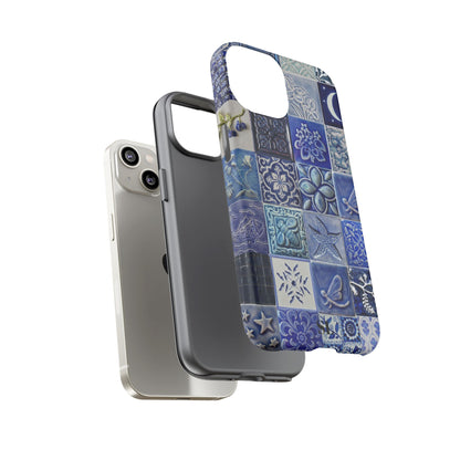 Midnight Mosaic Tiles iPhone Case