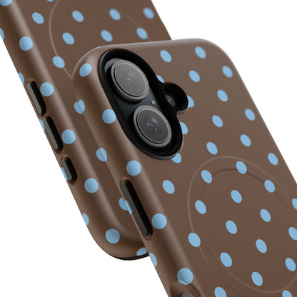 Mocha Polka Dot MagSafe Case