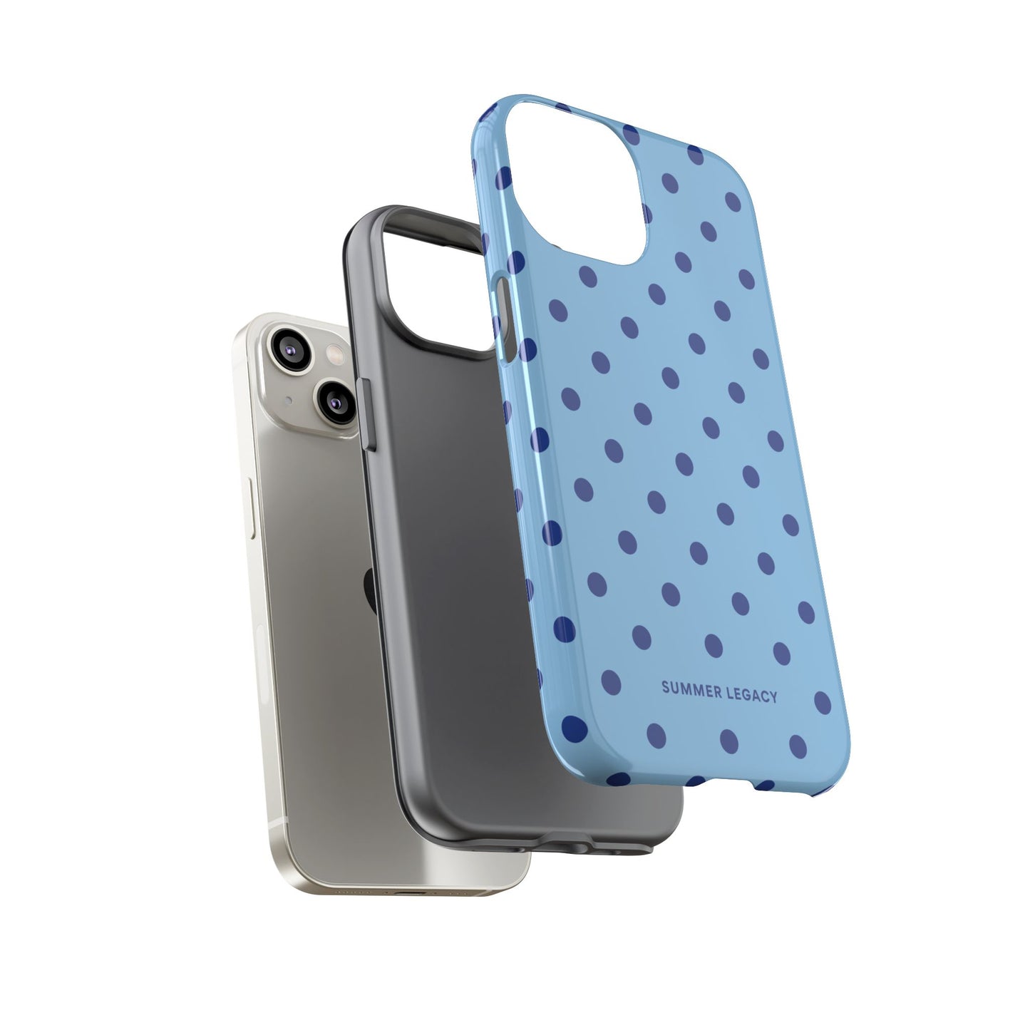 Lagoon Polka Dot iPhone Case