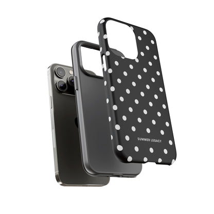 Ebony Polka Dot iPhone Case